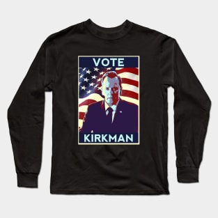 Vote Tom Kirkman US Elections Long Sleeve T-Shirt